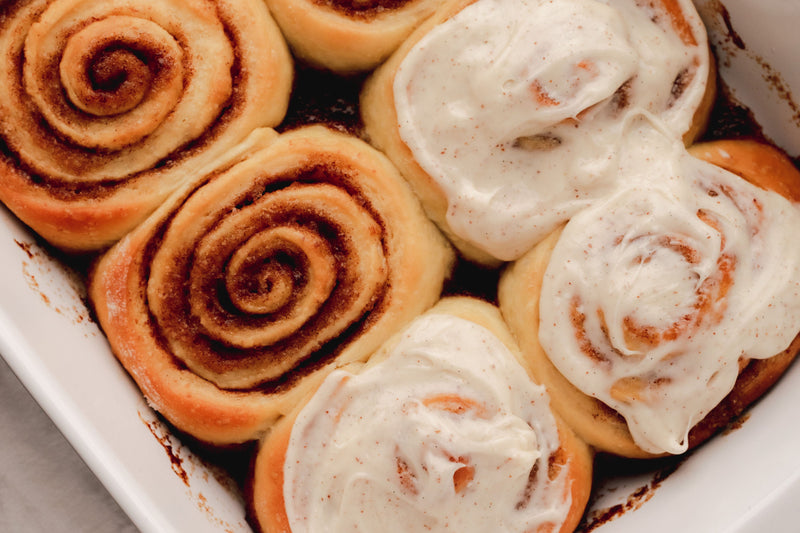 Made with Modern Mountain - cinnamon rolls