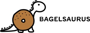 Bagelsaurus logo