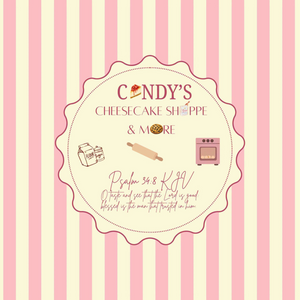 Candy's Cheesecake Shoppe logo