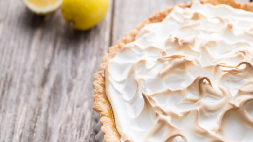 Meringue pie made with Modern Mountain Meringue Powder