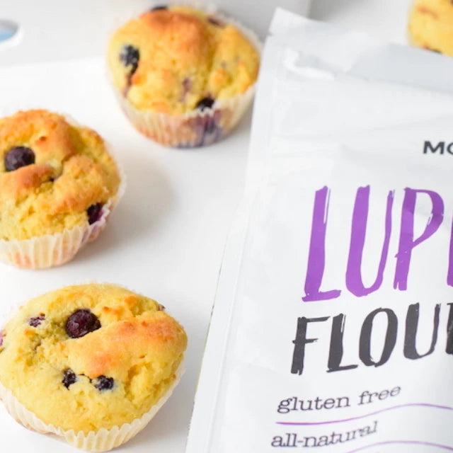 Keto and Gluten Free Blueberry Muffins