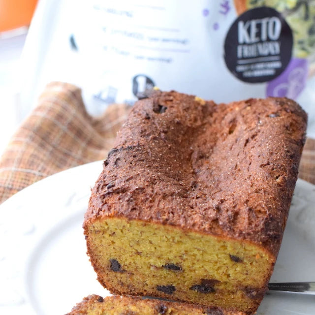 Keto-Friendly Chocolate Chip Banana Bread