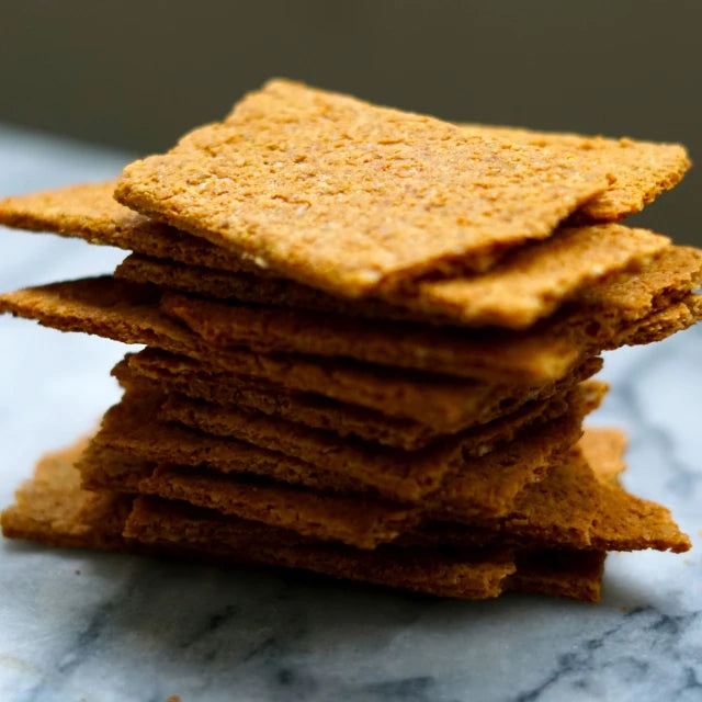 Keto Parmesan Crackers