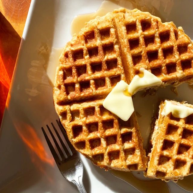 Cream Cheese Keto Waffles