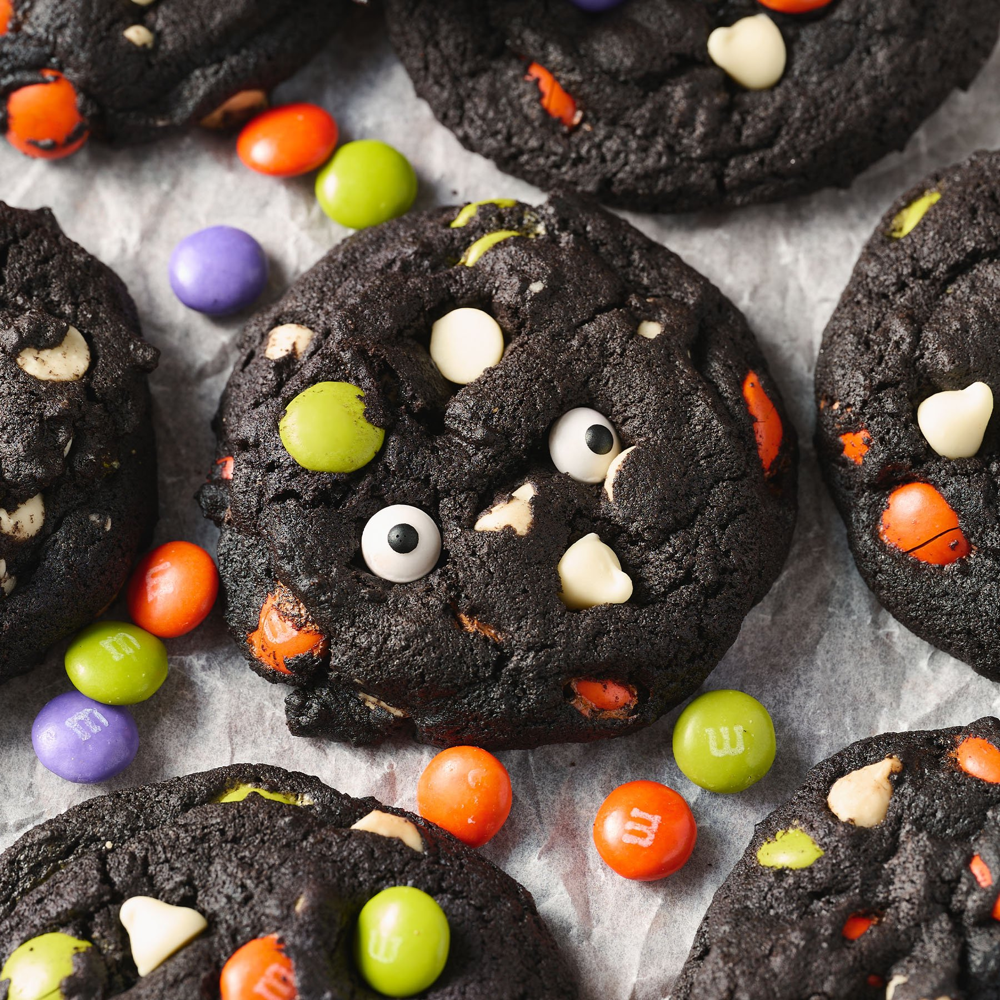 Double Chocolate Monster Cookies