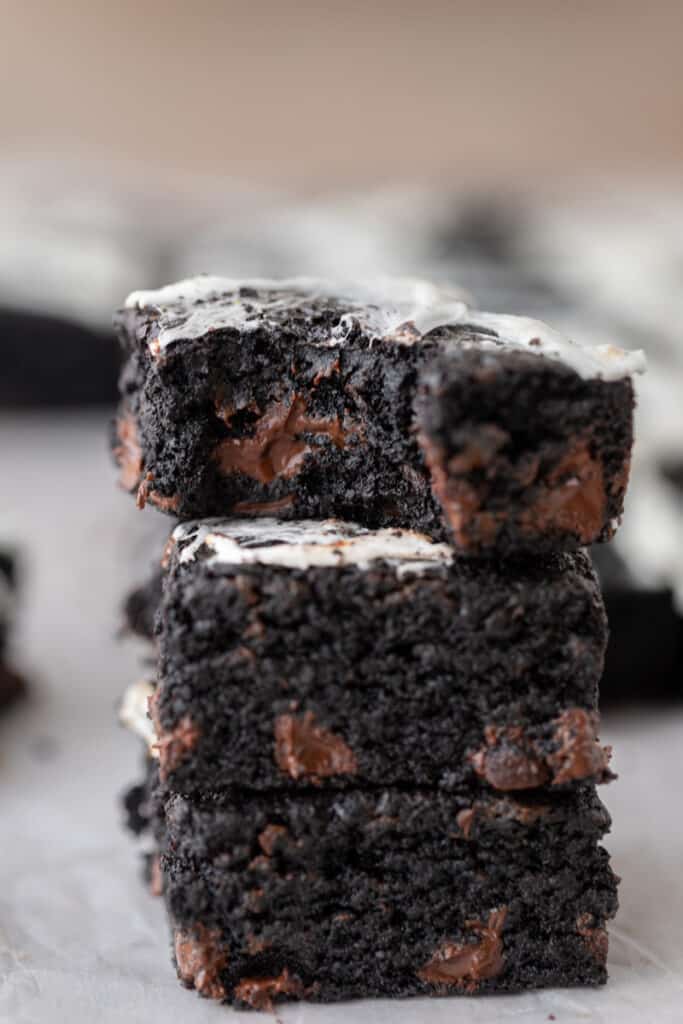 Midnight Black Brownies