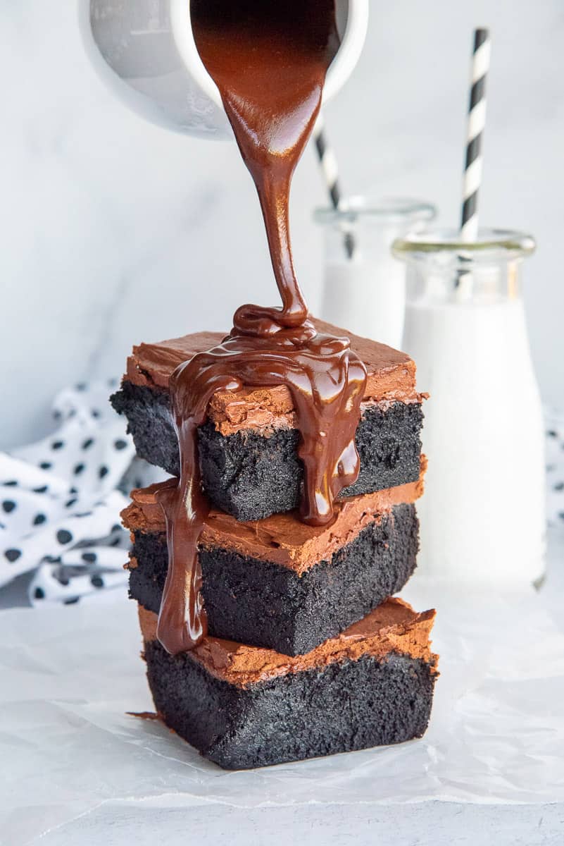 Black Cocoa Brownies