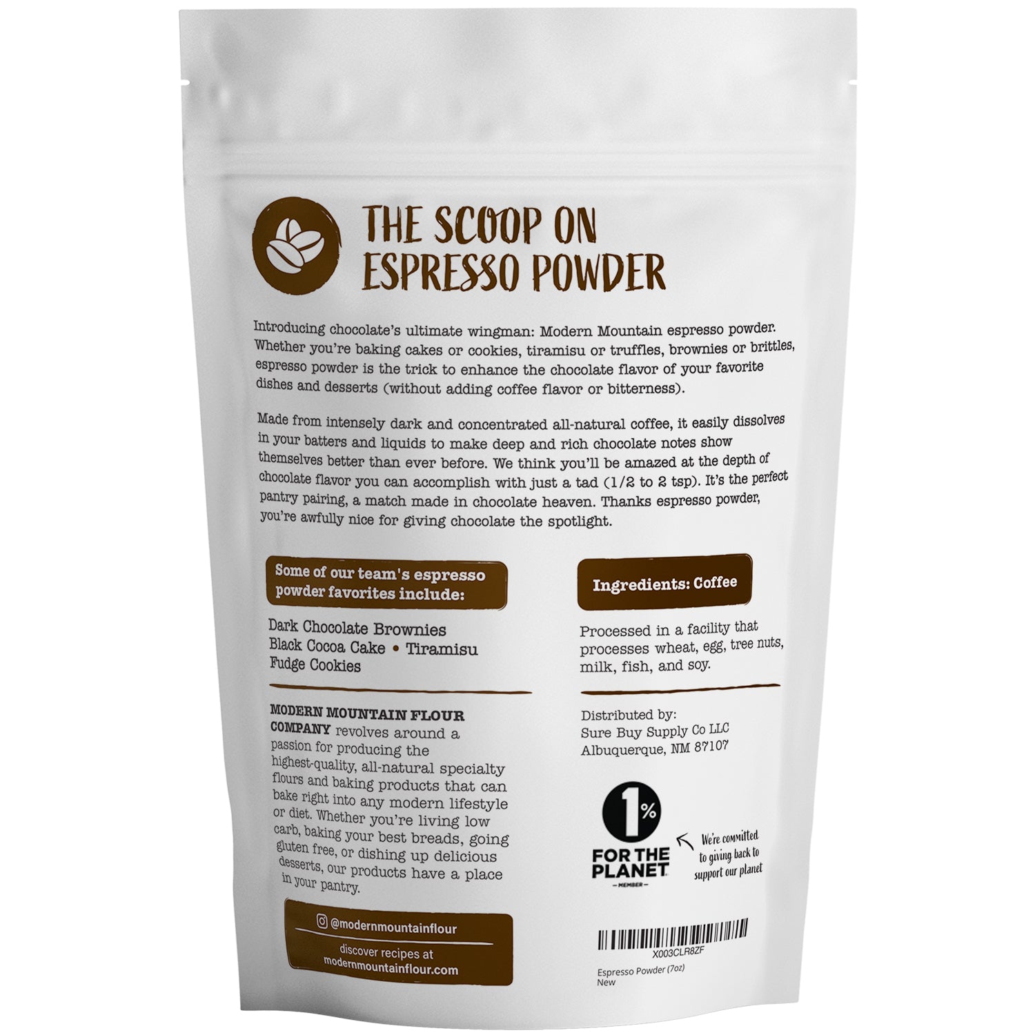 Espresso Powder (7 oz)