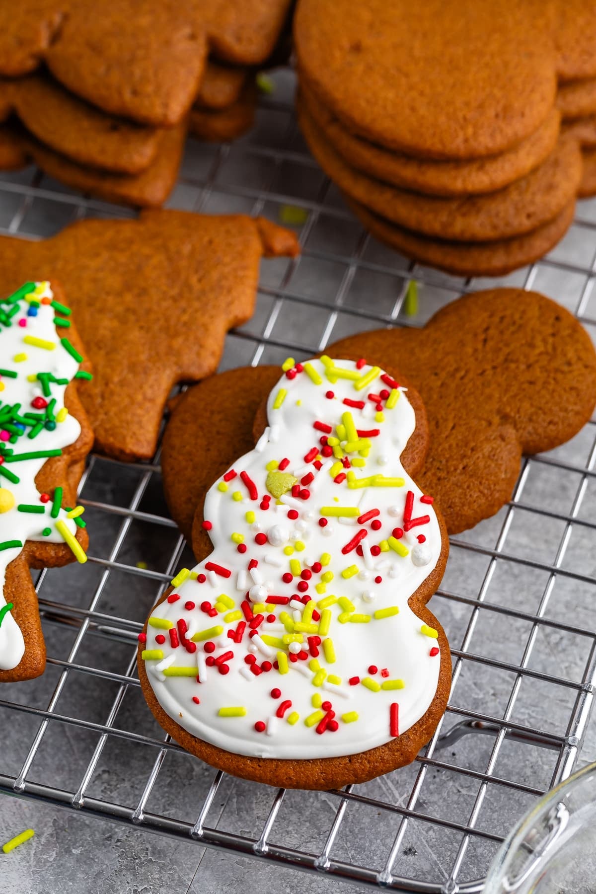 Soft Gingerbread Cookies (Cut-Out Style)