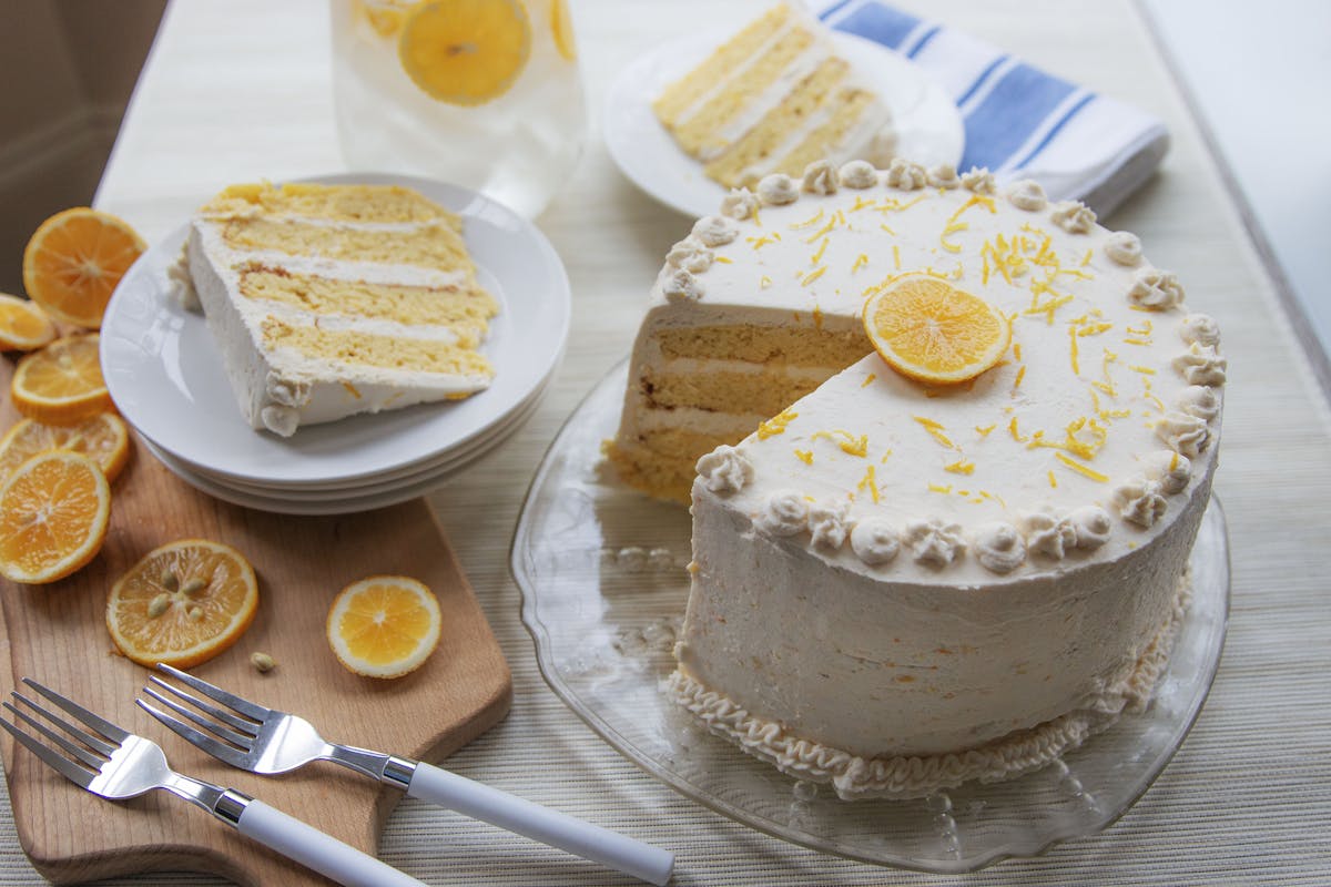 Keto Lemon Layer Cake