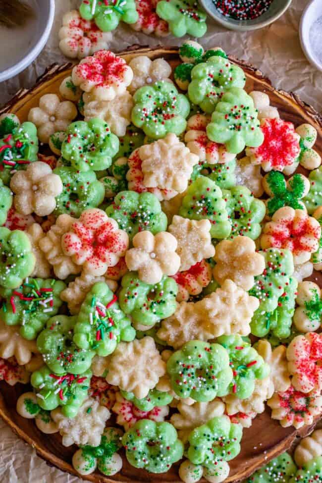 Spritz Cookies (Classic Pressed Butter Cookies)