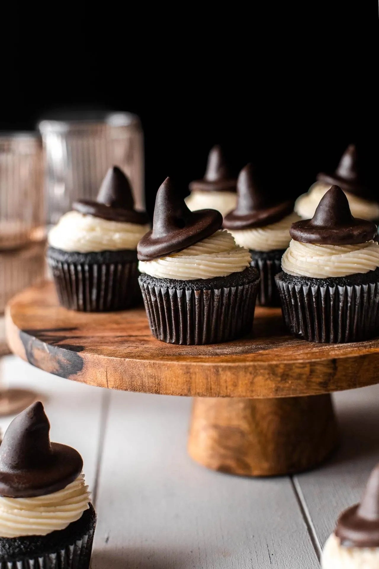 Black Cocoa Cupcakes