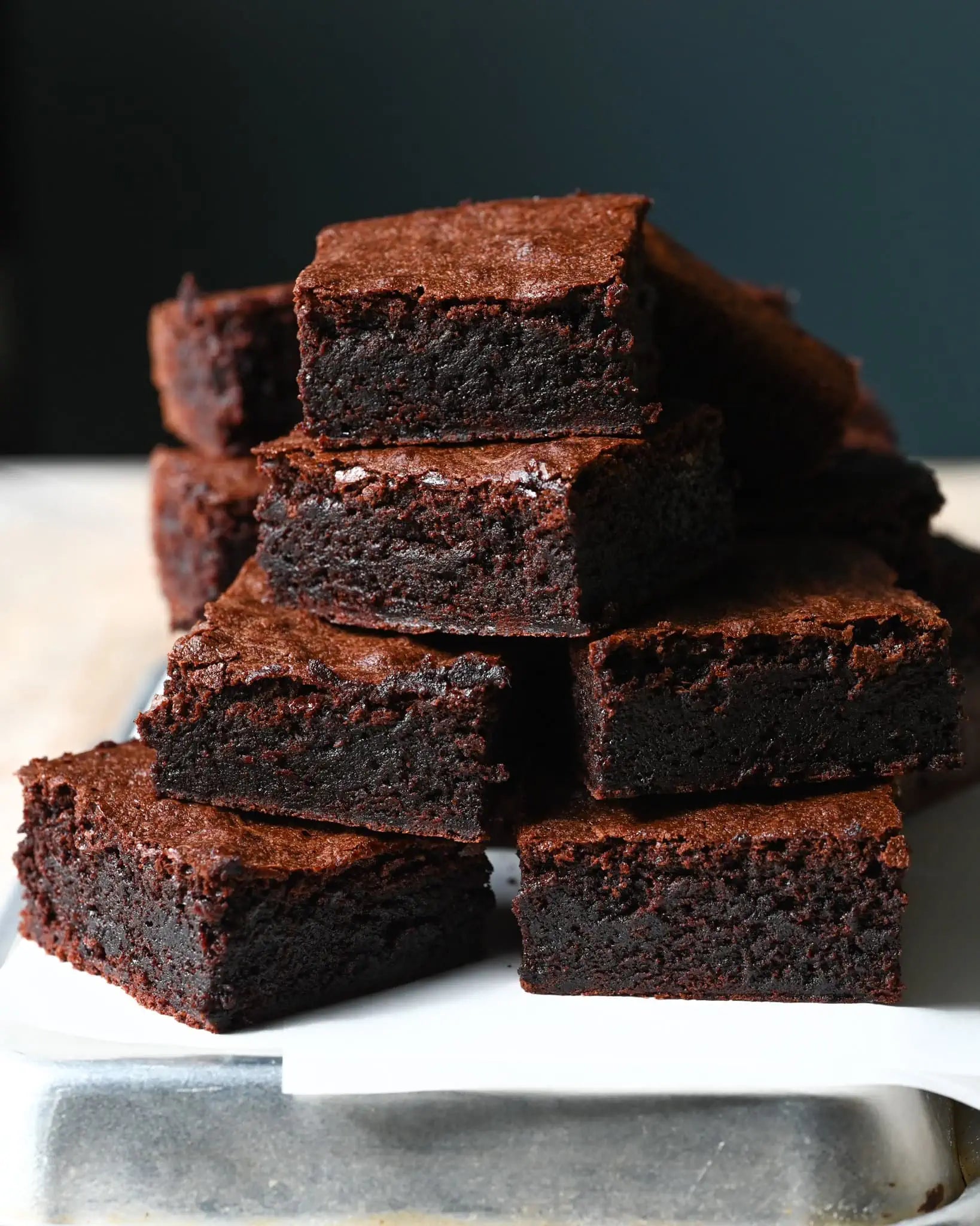 Thick Cocoa Brownies