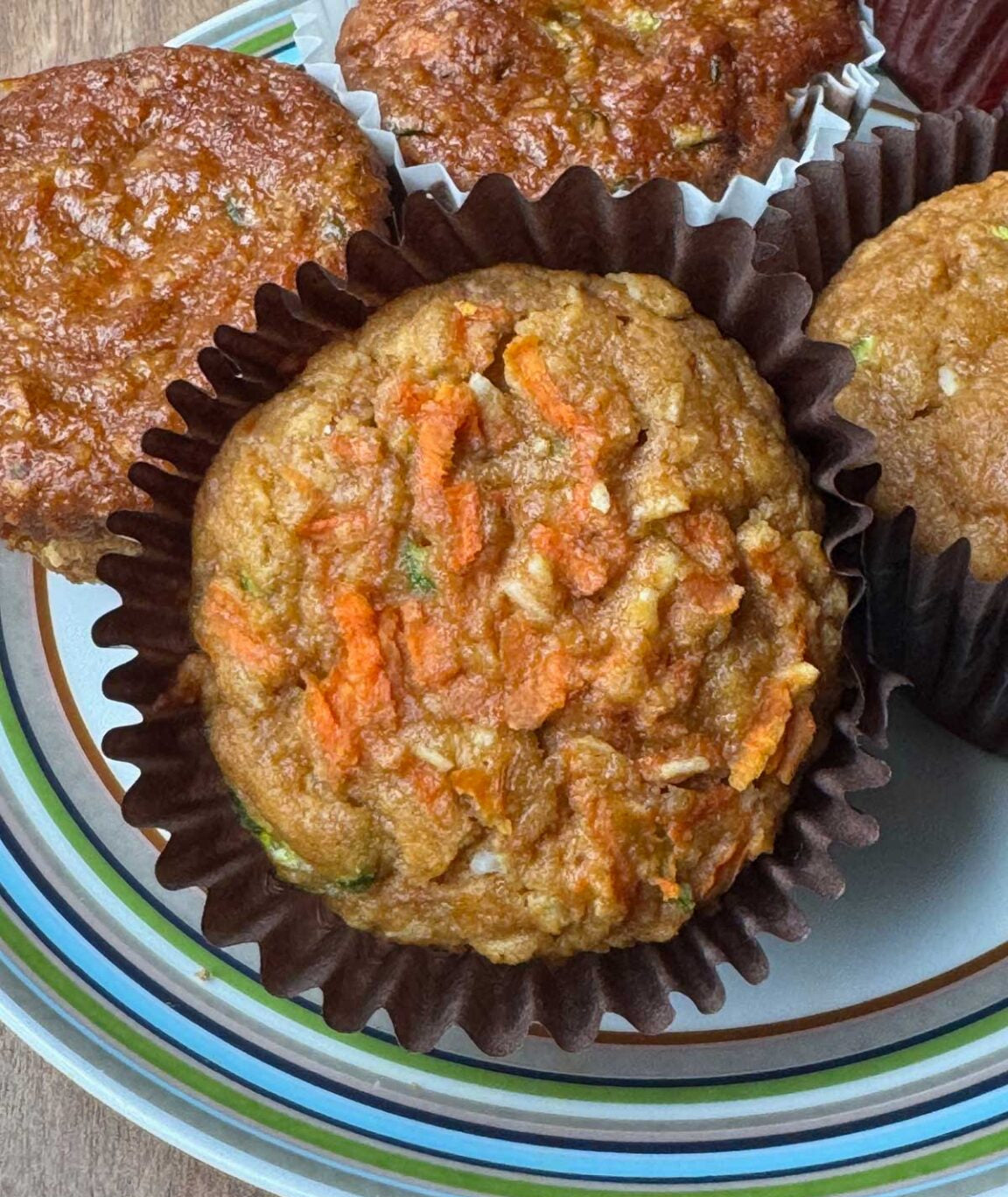 Low Carb Morning Glory Muffins