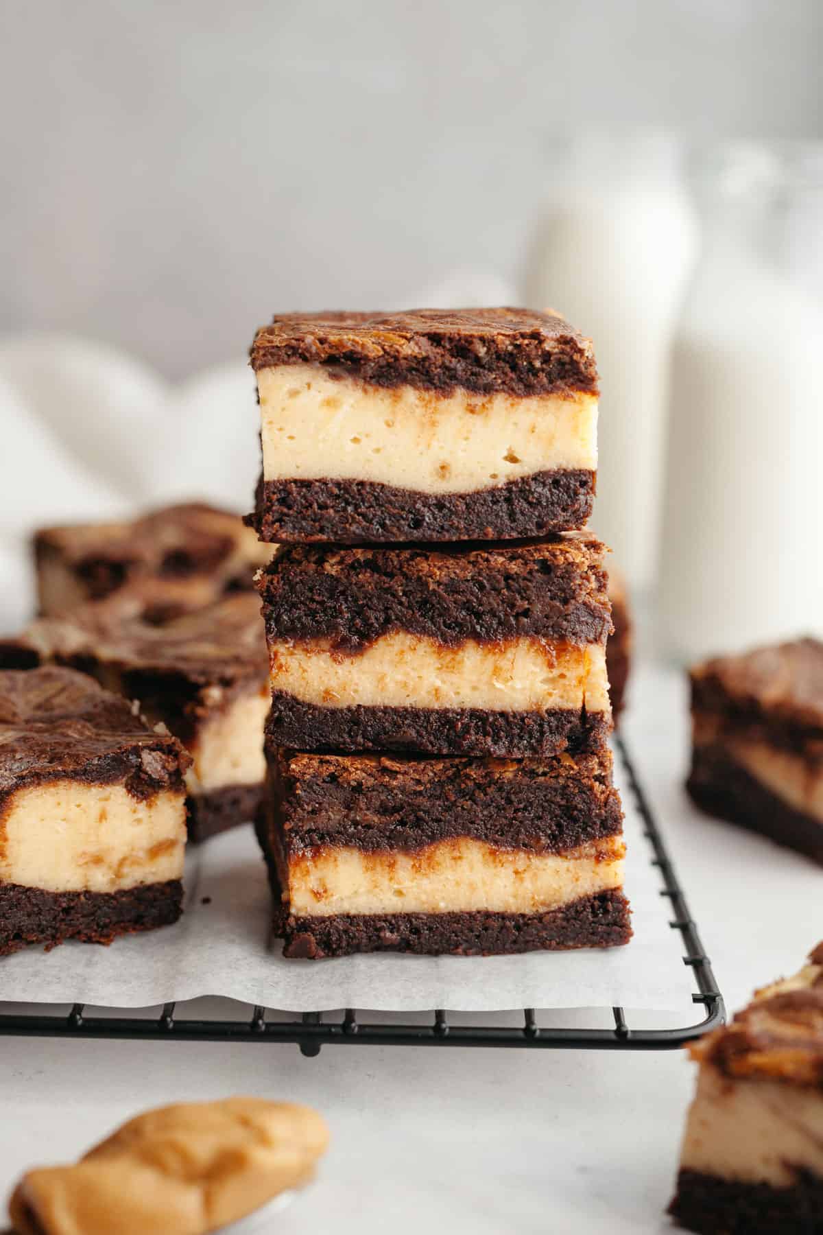 Peanut Butter Cream Cheese Brownies