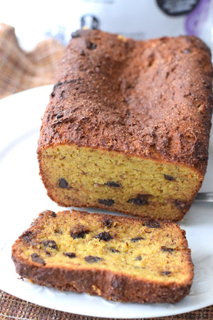 Keto-Friendly Chocolate Chip Banana Bread Made with Lupin Flour - photo 2