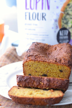 Keto-Friendly Chocolate Chip Banana Bread Made with Lupin Flour - photo 3