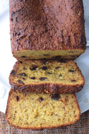 Keto-Friendly Chocolate Chip Banana Bread Made with Lupin Flour - photo 5