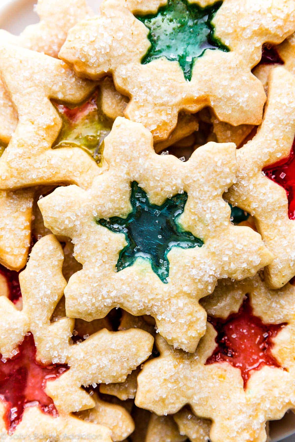 Stained Glass Window Cookies