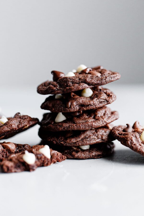 Triple Chocolate Cookies